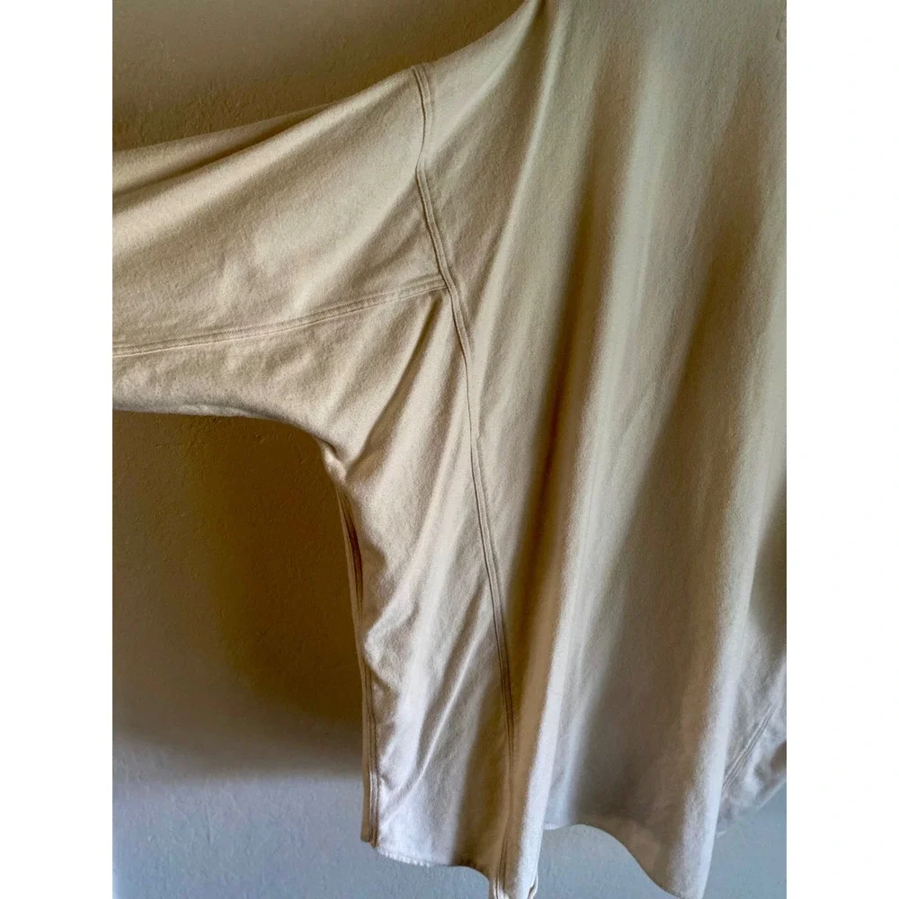 Frank & Eileen McLoughlin Oversized Vintage White Flannel Shirt Jacket M L - Picture 8 of 12